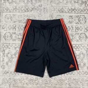 Adidas Shorts Athletic Basketball Shorts Black Red Boys Youth Regular Size XL